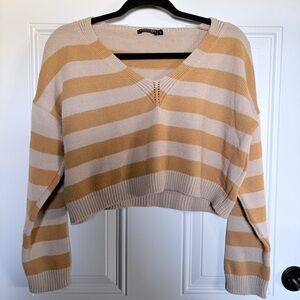 Women’s Nasty Gal Cropped Sweater Small Excellent Condition